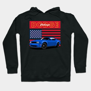 challenger rt Muscle Cars Hoodie